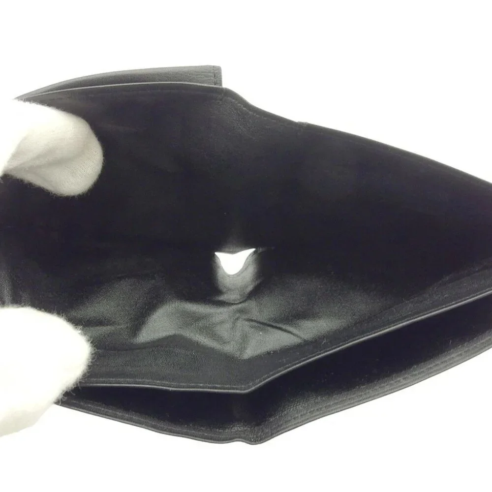 SAINT LAURENT Bifold Wallet black Women Authentic secondhand - Picture 7 of 8